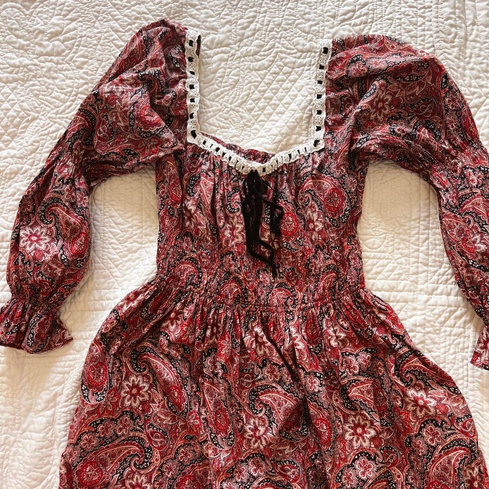 SOLD | Christy Dawn Adelia Wine Paisley
